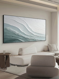Open Structure — Panoramic Textured Wall Art