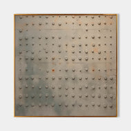 Lunar Contour — Textured Wabi-Sabi Wall Art