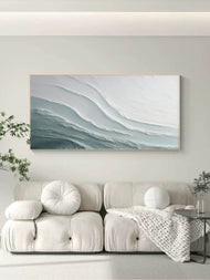 Open Structure — Panoramic Textured Wall Art