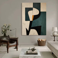 Warm Nocturne 03 — Textured Wabi-Sabi Wall Art