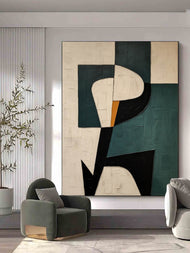 Warm Nocturne 03 — Textured Wabi-Sabi Wall Art