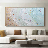 River Contour 03 — Sculptural Textured Wall Art