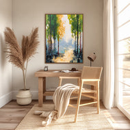 Alpine Aura — Color Abstract Wall Art