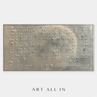 Vivid Tide 02 — Neutral Textured Wall Art