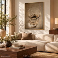 Coastal Plane 02 — Contemporary Hyperrealist Wall Art