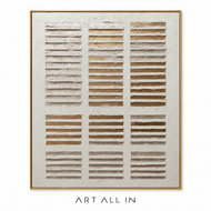 Mineral Fields 03 — Textured Wabi-Sabi Wall Art