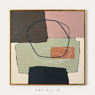 Porcelain Fragment — Abstract Wall Art | AA-9038