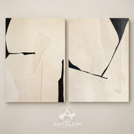 Still Relief — Coordinated Wall Art Set