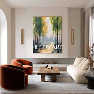 Alpine Aura — Color Abstract Wall Art