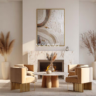 Taupe Valley — Modern Bohemian Wall Art