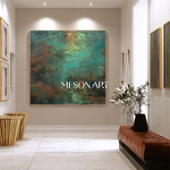Coral Aura 02 — Color Abstract Wall Art