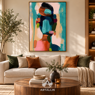 Kinetic Dialogue — Color Abstract Wall Art
