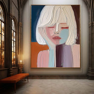 Quiet Gesture — Sculptural Textured Wall Art