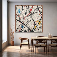 Veiled Valley Textured Abstract Painting — ART ALL IN AA-9009