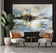 Ivory Relief Contemporary Landscape Painting — ART ALL IN AA-9011