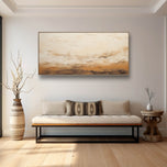 Drifting Surface — Textured Wabi-Sabi Wall Art