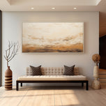 Drifting Surface — Textured Wabi-Sabi Wall Art