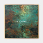 Coral Aura 02 — Color Abstract Wall Art