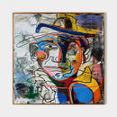 Chromatic Persona — Urban Figurative Wall Art