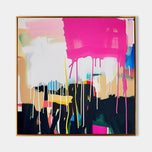 Vivid Current Color Abstract Painting — ART ALL IN AA-9016
