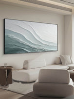 Open Structure — Panoramic Textured Wall Art