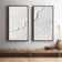 Cobalt Terrain 02 — Panoramic Textured Wall Art Set