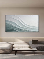 Open Structure — Panoramic Textured Wall Art