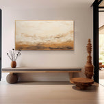 Drifting Surface — Textured Wabi-Sabi Wall Art