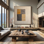 Porcelain Range 02 — Textured Wabi-Sabi Wall Art