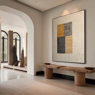 Porcelain Range 02 — Textured Wabi-Sabi Wall Art