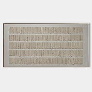 Golden Interval — Textured Wabi-Sabi Wall Art