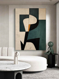 Warm Nocturne 03 — Textured Wabi-Sabi Wall Art
