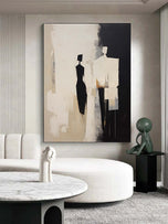 Layered Gesture — Contemporary Minimalist Wall Art