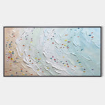 River Contour 03 — Sculptural Textured Wall Art