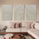 Muted Silence — Coordinated Wall Art Set