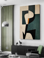 Warm Nocturne 03 — Textured Wabi-Sabi Wall Art
