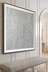 Taupe Echo — Textured Wabi-Sabi Wall Art