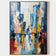 Chalk Nocturne — Color Abstract Wall Art
