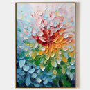 Petal Current — Floral Abstract Painting | AA-9263