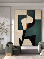 Warm Nocturne 03 — Textured Wabi-Sabi Wall Art