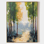 Alpine Aura — Color Abstract Wall Art