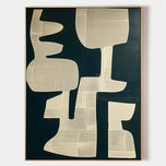 Pale Fragment — Textured Wabi-Sabi Wall Art