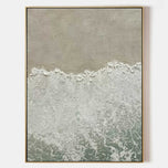 Hushed Study — Textured Wabi-Sabi Wall Art
