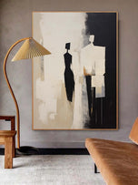 Layered Gesture — Contemporary Minimalist Wall Art