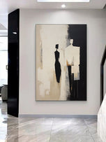 Layered Gesture — Contemporary Minimalist Wall Art