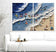 Radiant Matrix — Blue Coastal Set of 2 Wall Art