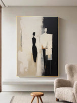Layered Gesture — Contemporary Minimalist Wall Art