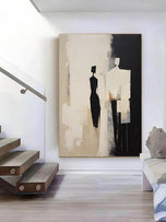 Layered Gesture — Contemporary Minimalist Wall Art