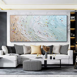 River Contour 03 — Sculptural Textured Wall Art