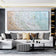 River Contour 03 — Sculptural Textured Wall Art